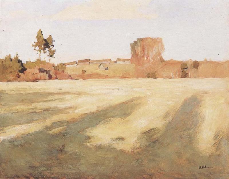 Levitan, Isaak Abgemahtes field oil painting image